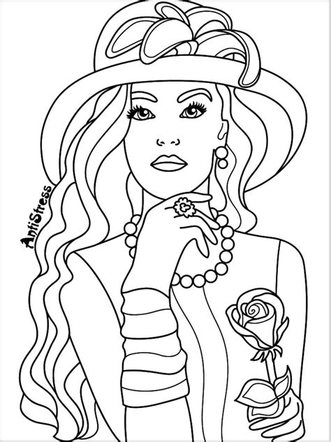 Coloring Page For Adults Blank Coloring Pages Adult Coloring Book