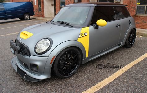 Mini Cooper S Gets Cool Make Over At Restyleit Photo Gallery