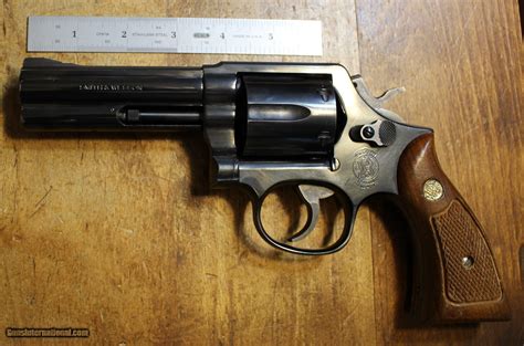Smith And Wesson Sandw Model 581 L Frame 357 Magnum 4 Revolver