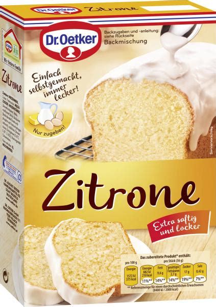Versandt und verkauft von dr. Dr. Oetker Zitronen Kuchen online kaufen bei myTime.de