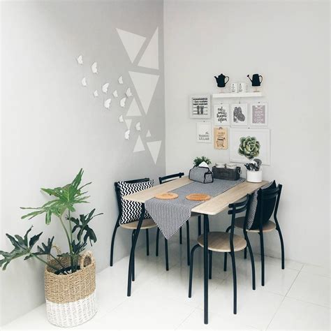 desain ruang makan minimalis sederhana terbaru