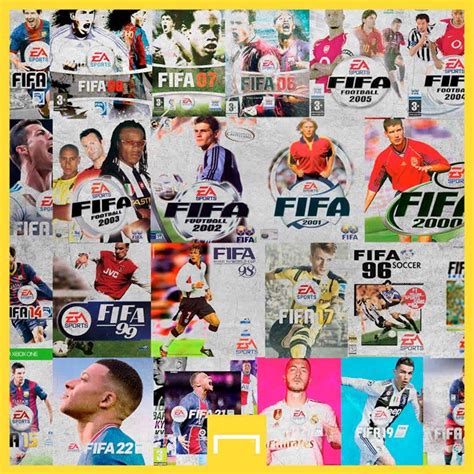 Fifa Covers Through The Years Every Single Fifa Game To Date 🎮 So