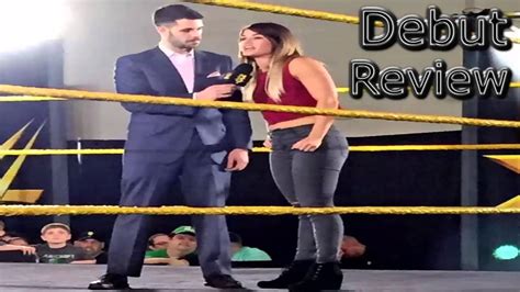 Tough Enough Winner Sara Lee Makes Wwe Nxt Live Event Debut January 15 2016 Review Youtube