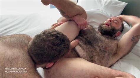 Two Very Hairy Bearded Bears Fuck Bareback