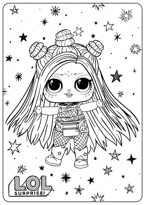 Animal for teens coloring pages are a fun way for kids of all ages to develop creativity, focus, motor skills and color recognition. Free Printable LOL Surprise Hairgoals Coloring Pages en ...