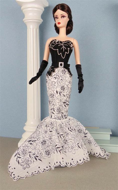 pin by amanda newcomer on barbie collector dolls barbie gowns barbie dress paper doll dress