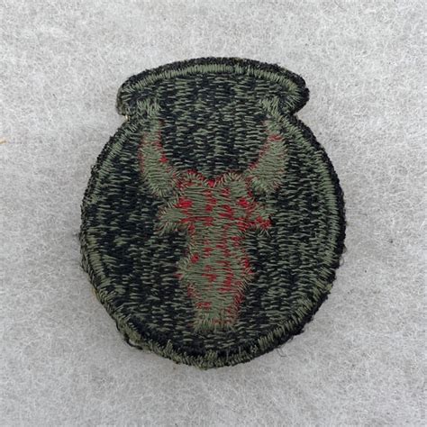 Ww2 Us Army 34th Infantry Division Patch Greenback Fitzkee Militaria