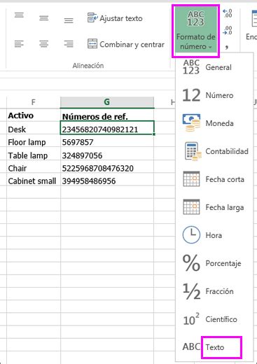 Dar Formato A Números Como Texto En Excel Online Excel