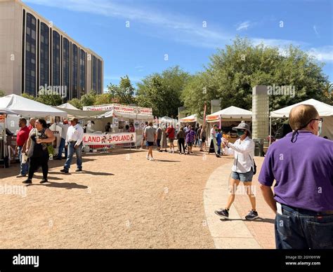 Downtown Tucson Meet Yourself Festival Stock Photo Alamy