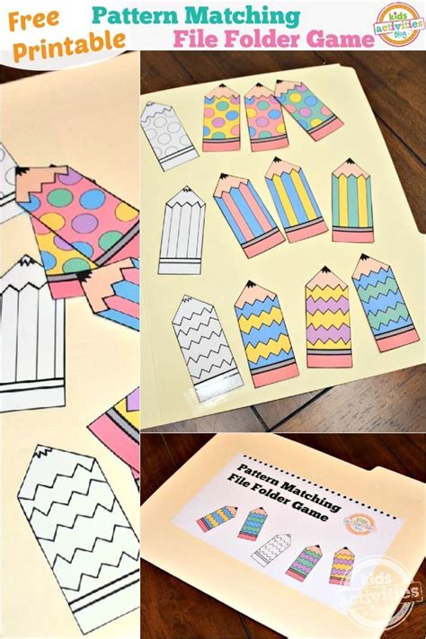 Free Printable File Folder Games For Preschool Printable Templates