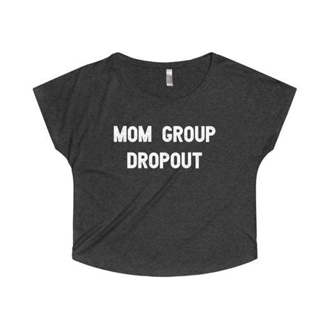 Mom Group Dropout Triblend Dolman Mom Group Vacation Mode Hoodies Sweatshirts Dolman Button