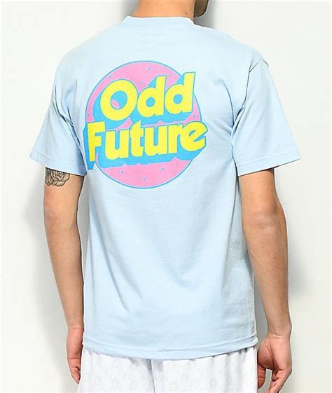 Odd Future Retro Logo Light Blue T Shirt Tee Shirt Designs Tee Design