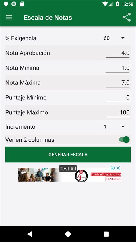 Escala De Notas Apk 18 Per Android Scarica Lultima Versione Di