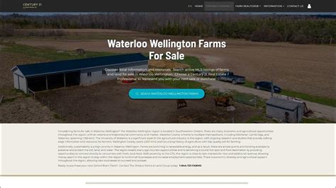 Waterloo And Wellington Ontario Farms For Sale Mls Listings Find A
