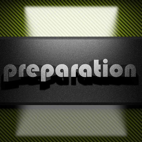 Preparation Word Of Iron On Carbon 7390477 Stock Photo At Vecteezy