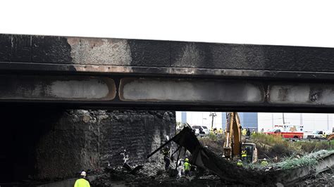 Collapsed I 95 Bridge To Be Demolished Cause Of Accident Revealed