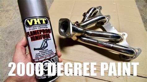 How To Ceramic Paint Your Headers Youtube