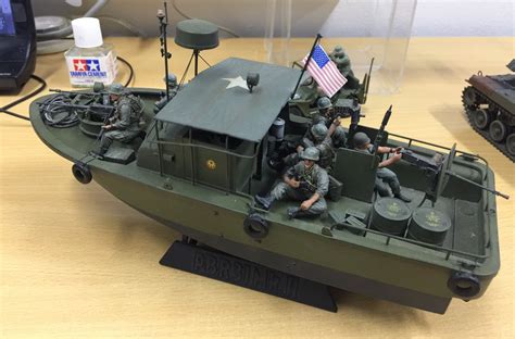 Pbr31patrol Boat Rivervietnam War Military Diorama Boat Design