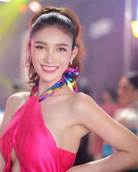 august nillada most beautiful thailand trans women in a halter neck tops tg beauty