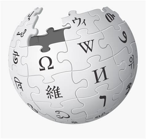 Wikipedia Logo Png Wikipedia Logo Free Transparent Clipart Clipartkey