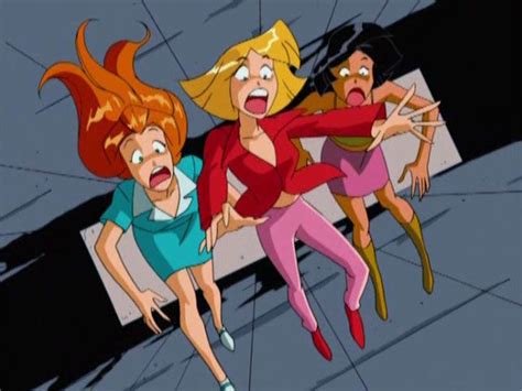 Totally Spies I Always Loved How Jerry Would Pull Them To Hq In The Most Random Moments Through