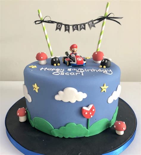 Mario Kart Birthday Cakes Aditi Merritt