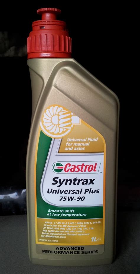 Заметки Castrol Syntrax Universal Plus 75w 90