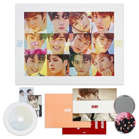 The Boyz Debut Album The First Fresh Ver Cd Booklet Post