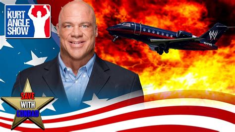 Kurt Angle On Wrestling Vince Mcmahon On The Plane Ride From Hell Youtube