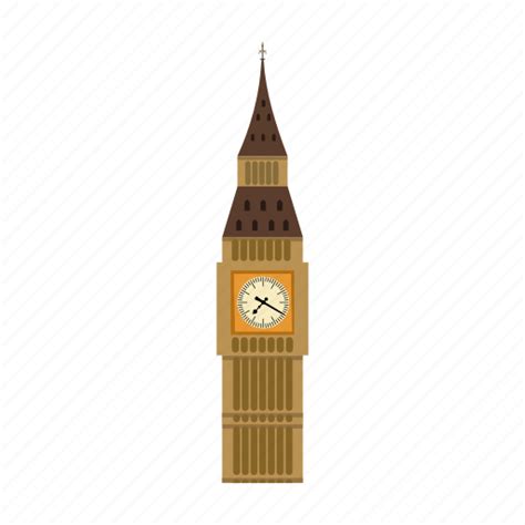 Big Ben Clock London Tower Icon Download On Iconfinder