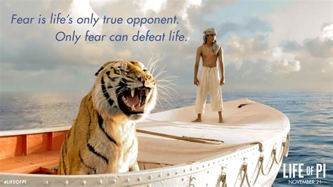 The story of an indian boy named pi, a zookeeper's son who finds himself in the company of a hyena, zebra, orangutan, and a bengal tiger after a shipwreck sets them adrift in the pacific ocean. Life of Pi Movie Quotes - CineMafia