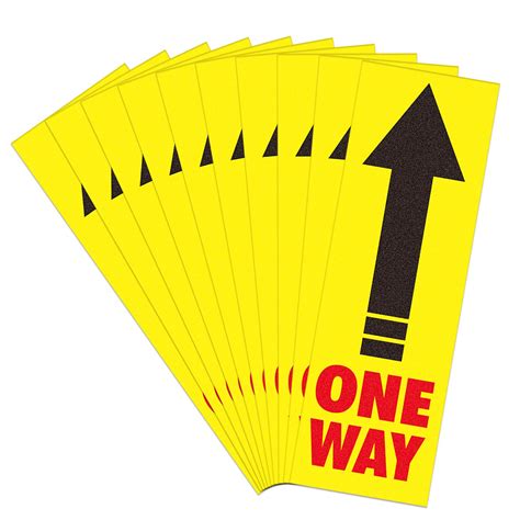 Buy Sicohome Directional Arrow Floor Signone Way Floor Stickers10pcs