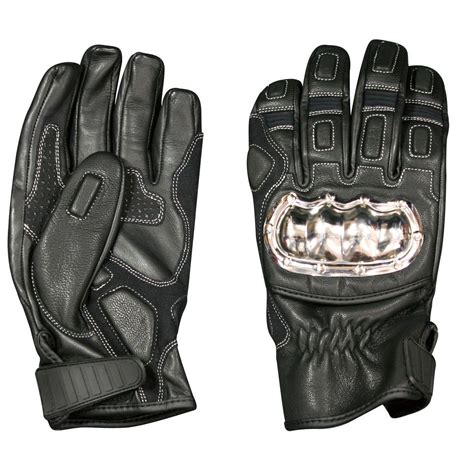 Motofield Metal Knuckle Gloves Mfg 257