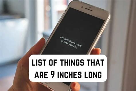 8 Household Things That Are 9 Inches Long Measuringly