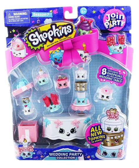 Shopkins Join The Party Theme Pack Wedding Collection Ebay