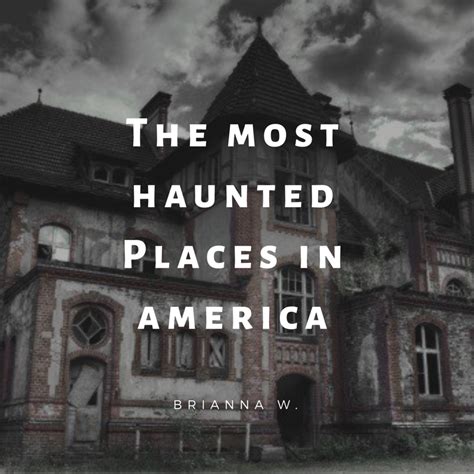 Top 20 Most Haunted Places In The World Hubpages