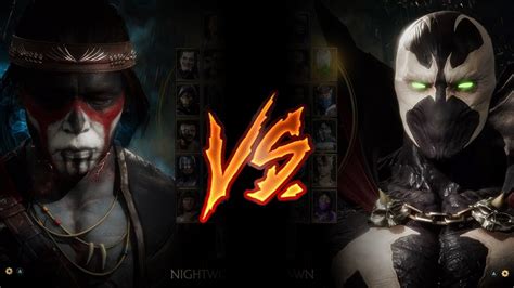 Mortal Kombat Nightwolf Vs Spawn Very Hard Youtube