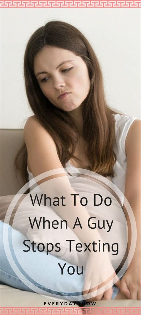 What To Do When A Guy Stops Texting You Stop Texting Me Texts Guys