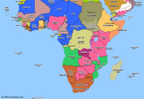 Congo Crisis Historical Atlas Of Sub Saharan Africa 14 July 1960