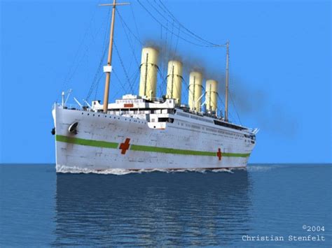The Britannic The Sister Ship To The Titanic It Was A Hospital Ship