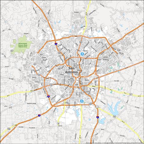 Map Of San Antonio Texas With Streets Get Latest Map Update