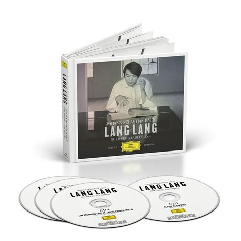 Bach Goldberg Variations Deluxe Edition Lang Lang Cd Album