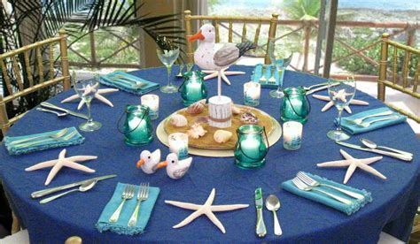 Maybe you would like to learn more about one of these? Beach Reception Centerpieces | Banquet Table Decorations