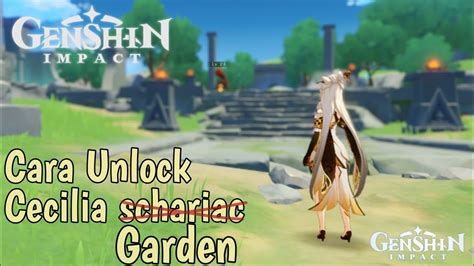 To unlock cecilia garden domain in genshin impact, first, you must solve the wolvendom puzzle and have made progress to a specific part of the game; Genshin Impact - How to Open Cecilia Garden | Unlock Ascension Material Dungeon - YouTube