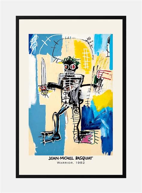 Warrior Jean Michel Basquiat Artsyfartsyde