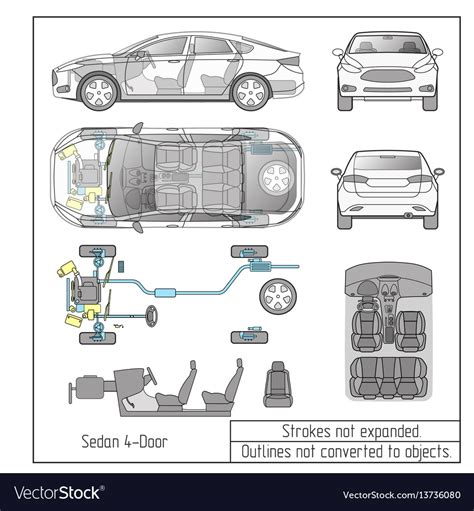 Car Interior Diagram Parts Labeled