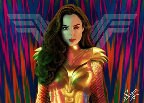 Wonder Woman 84 Poster Recreation On Behance