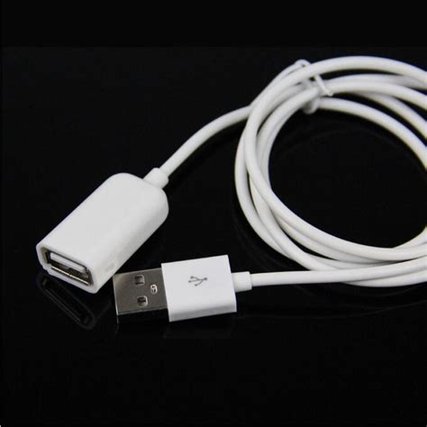 Usb Male To Female Extension Charger Adapter Cord Extender Charging