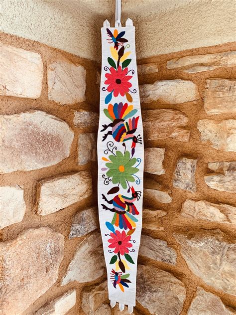 Tenango Hand Embroidered Belt Embroidered Mexican | Etsy | Embroidered belt, Mexican embroidered 