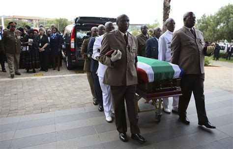 Hundreds Attend Funeral Service For Anc Stalwart Zola Skweyiya